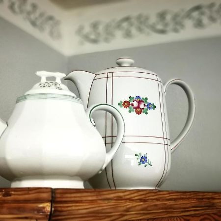 Charmantes Apartment Siebenschlaefer - Ferienwohnung Cafe 7 Weida 外观 照片