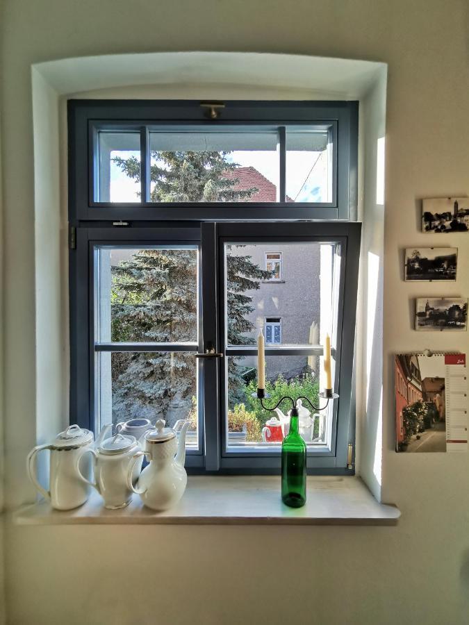 Charmantes Apartment Siebenschlaefer - Ferienwohnung Cafe 7 Weida 外观 照片