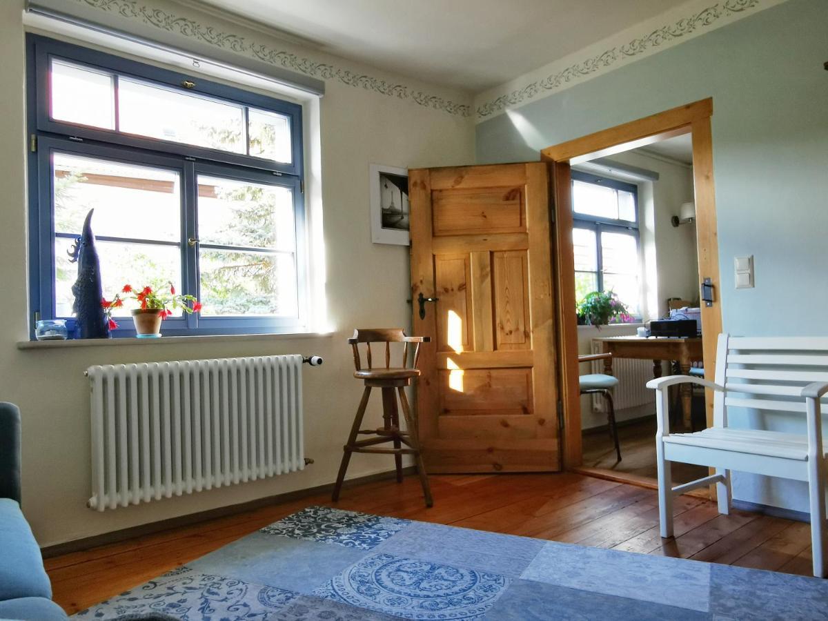Charmantes Apartment Siebenschlaefer - Ferienwohnung Cafe 7 Weida 外观 照片