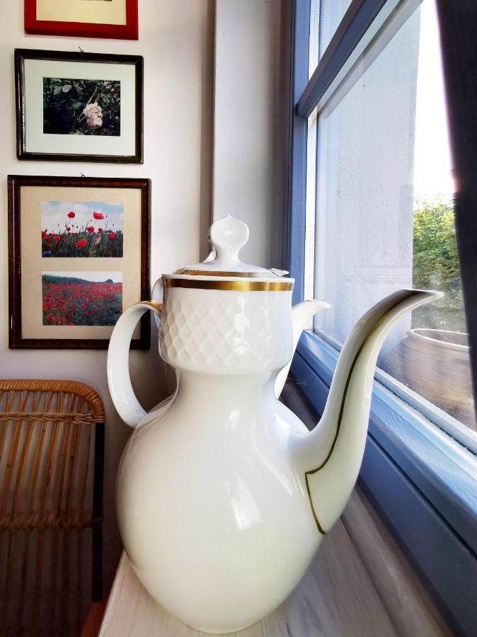 Charmantes Apartment Siebenschlaefer - Ferienwohnung Cafe 7 Weida 外观 照片