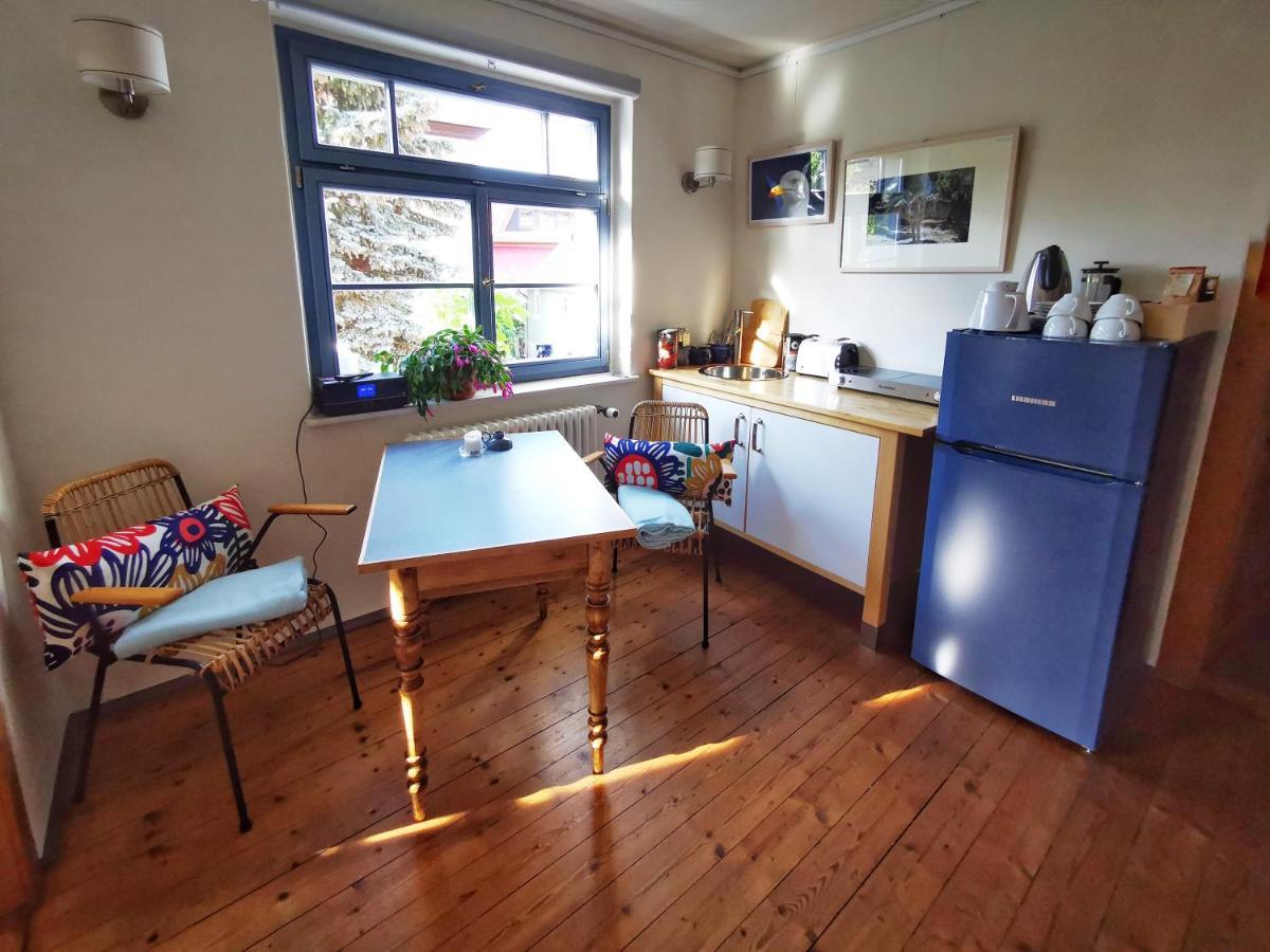Charmantes Apartment Siebenschlaefer - Ferienwohnung Cafe 7 Weida 外观 照片