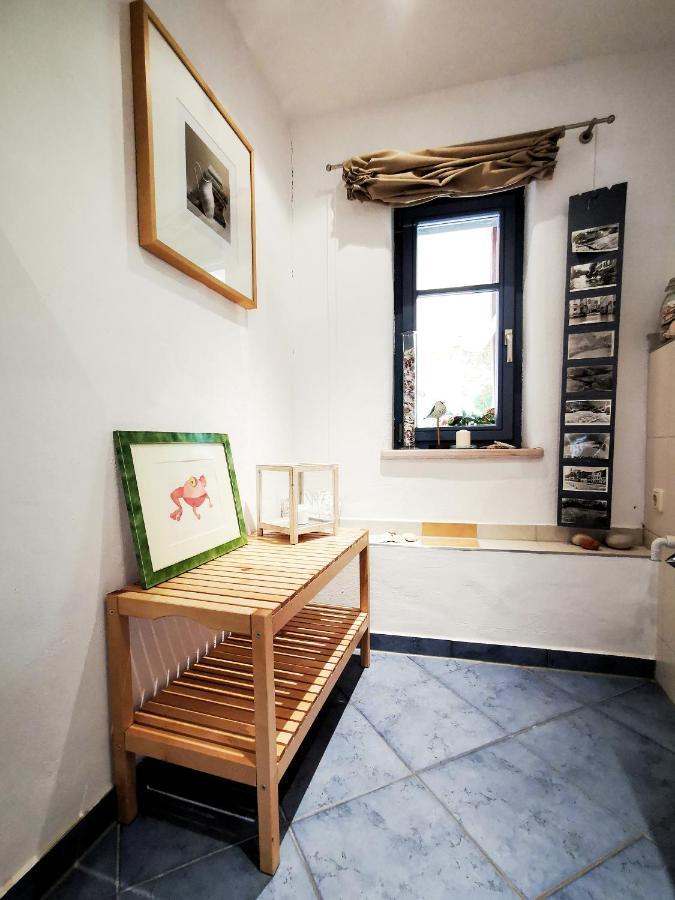 Charmantes Apartment Siebenschlaefer - Ferienwohnung Cafe 7 Weida 外观 照片