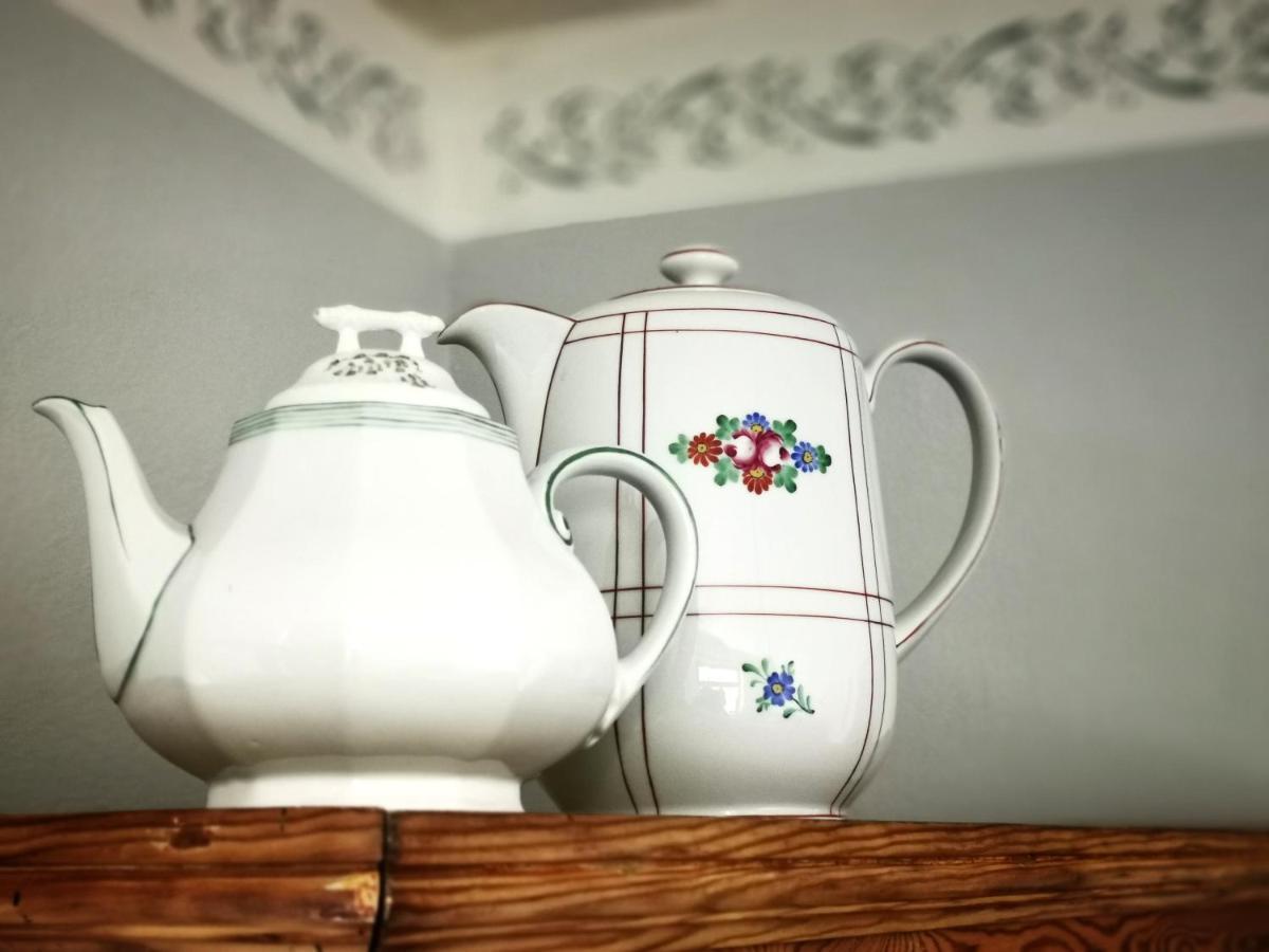 Charmantes Apartment Siebenschlaefer - Ferienwohnung Cafe 7 Weida 外观 照片